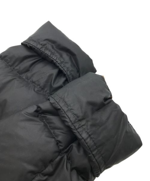 MOORER（ムーレー）MOORER (ムーレー) レイヤードカラー ダウン コート ブラック サイズ:42の古着・服飾アイテム