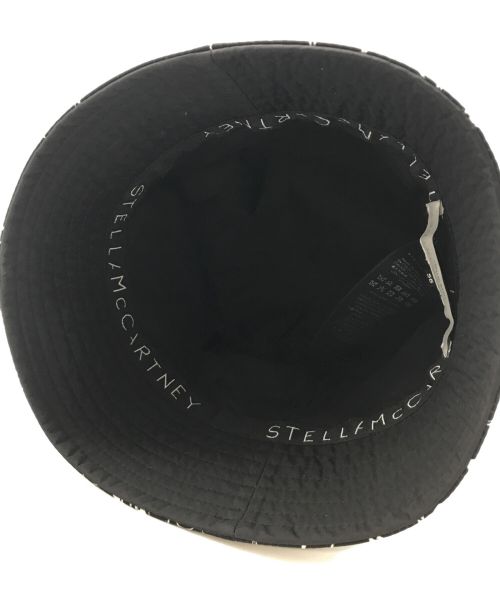 STELLA McCARTNEY（ステラマッカートニー）STELLA McCARTNEY (ステラマッカートニー) Fantasia Mickey Print Logo Reversible Bucket Hat ブラック サイズ:56の古着・服飾アイテム