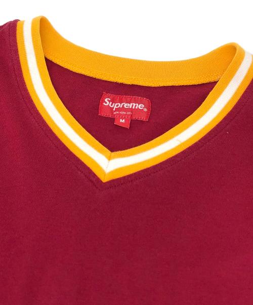 SUPREME（シュプリーム）Supreme (シュプリーム) Tシャツ レッド サイズ:Mの古着・服飾アイテム