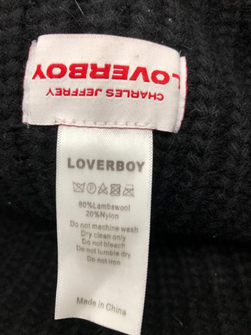CHARLES JEFFEREY LOVERBOY（チャールズ ジェフリー ラバーボーイ）CHARLES JEFFEREY LOVERBOY (チャールズ ジェフリー ラバーボーイ) ニット帽 ブラック サイズ:FREEの古着・服飾アイテム