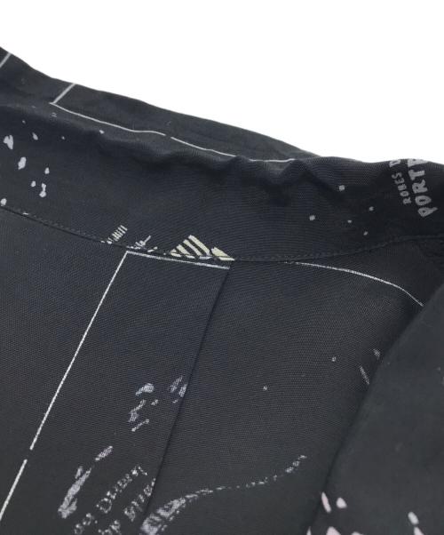 Porter Classic（ポータークラシック）Porter Classic (ポータークラシック) ALOHA LONG SHIRT FRENCH FILM ブラック サイズ:1の古着・服飾アイテム