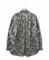 AiE (エーアイイー) PAINTERフラワープリント長袖ギャザーシャツ グレー サイズ:L：10000円