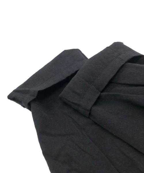 Y's（ワイズ）Y's (ワイズ) フロントWポケットウールワンピース ブラック サイズ:2の古着・服飾アイテム