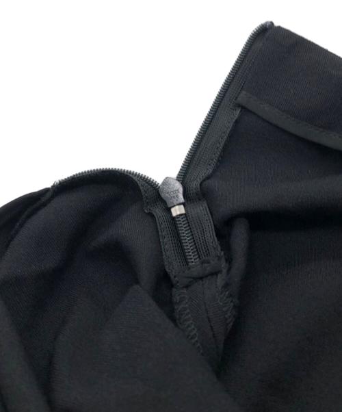 Y's（ワイズ）Y's (ワイズ) フロントWポケットウールワンピース ブラック サイズ:2の古着・服飾アイテム