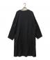 Y's (ワイズ) フロントWポケットウールワンピース ブラック サイズ:2：14000円