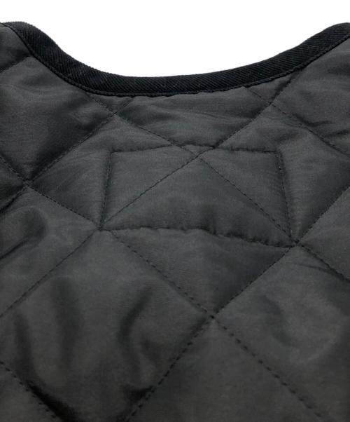 Traditional Weatherwear（トラディショナルウェザーウェア）Traditional Weatherwear (トラディショナルウェザーウェア) ARKLEY LONGパフスリーブキルティングコート ブラック サイズ:XSの古着・服飾アイテム