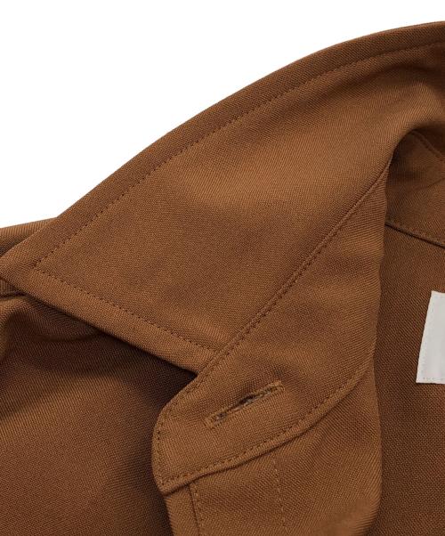 SOEJU（ソージュ）SOEJU (ソージュ) ソフトオックスシャツワンピース ブラウン サイズ:Mの古着・服飾アイテム