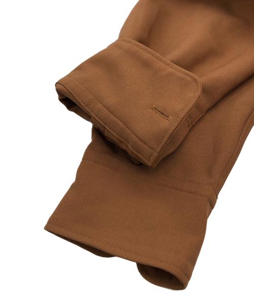 SOEJU（ソージュ）SOEJU (ソージュ) ソフトオックスシャツワンピース ブラウン サイズ:Mの古着・服飾アイテム