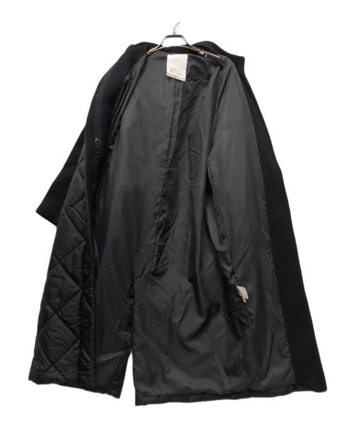 ELENDEEK（エレンディーク）ELENDEEK (エレンディーク) QUILTING STAND HOODIE CT ブラック サイズ:Mの古着・服飾アイテム