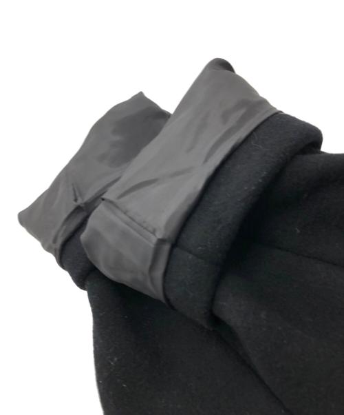 ELENDEEK（エレンディーク）ELENDEEK (エレンディーク) QUILTING STAND HOODIE CT ブラック サイズ:Mの古着・服飾アイテム