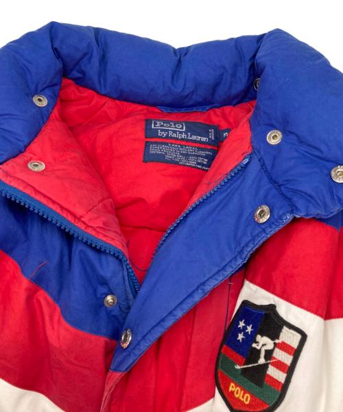 POLO RALPH LAUREN（ポロ・ラルフローレン）POLO RALPH LAUREN (ポロ・ラルフローレン) ダウンジャケット ホワイト サイズ:Mの古着・服飾アイテム