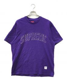 SUPREME（シュプリーム）の古着「スケッチロゴTEE」｜パープル