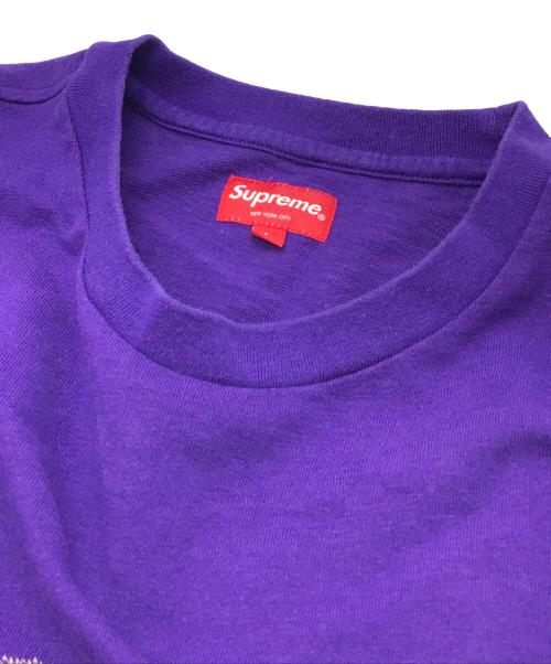 SUPREME（シュプリーム）SUPREME (シュプリーム) スケッチロゴTEE パープル サイズ:Lの古着・服飾アイテム