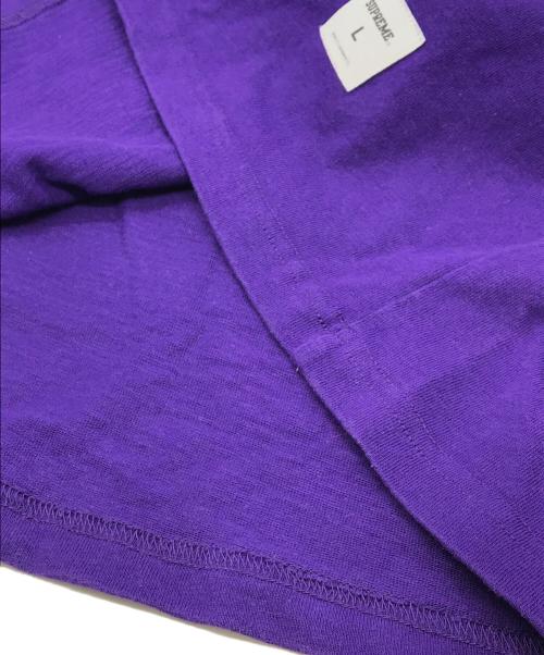 SUPREME（シュプリーム）SUPREME (シュプリーム) スケッチロゴTEE パープル サイズ:Lの古着・服飾アイテム