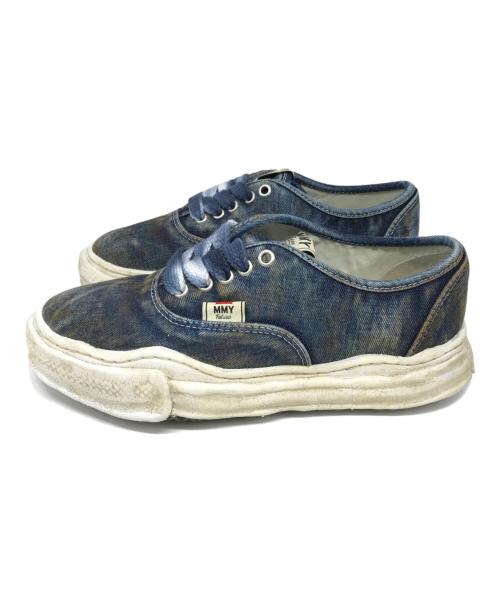 MIHARA YASUHIRO（ミハラヤスヒロ）MIHARA YASUHIRO (ミハラヤスヒロ) BAKER/ original sole washed denim Low-Top sneaker ブルー サイズ:40の古着・服飾アイテム