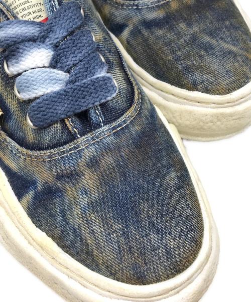 MIHARA YASUHIRO（ミハラヤスヒロ）MIHARA YASUHIRO (ミハラヤスヒロ) BAKER/ original sole washed denim Low-Top sneaker ブルー サイズ:40の古着・服飾アイテム