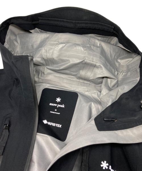 WIND AND SEA（ウィンダンシー）WIND AND SEA (ウィンダンシー) snow peak (スノーピーク) GORE-TEX(R) Rain Jacket ブラック サイズ:Mの古着・服飾アイテム