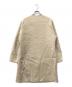 theory (セオリー) カシミヤ混ノーカラーコート ベージュ サイズ:P：15000円
