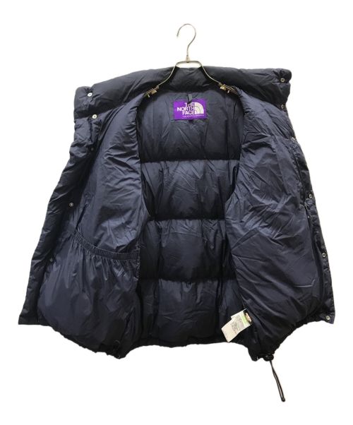 THE NORTHFACE PURPLELABEL（ザ・ノースフェイス パープルレーベル）THE NORTHFACE PURPLELABEL (ザ・ノースフェイス パープルレーベル) JOURNAL STANDARD (ジャーナル スタンダード) 別注ダウンベスト ネイビー サイズ:Mの古着・服飾アイテム
