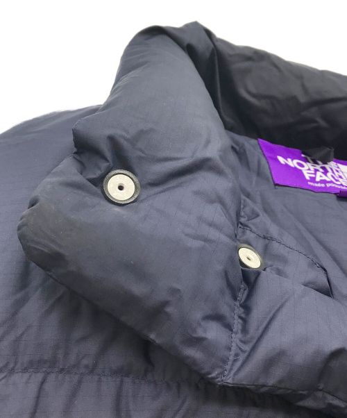 THE NORTHFACE PURPLELABEL（ザ・ノースフェイス パープルレーベル）THE NORTHFACE PURPLELABEL (ザ・ノースフェイス パープルレーベル) JOURNAL STANDARD (ジャーナル スタンダード) 別注ダウンベスト ネイビー サイズ:Mの古着・服飾アイテム