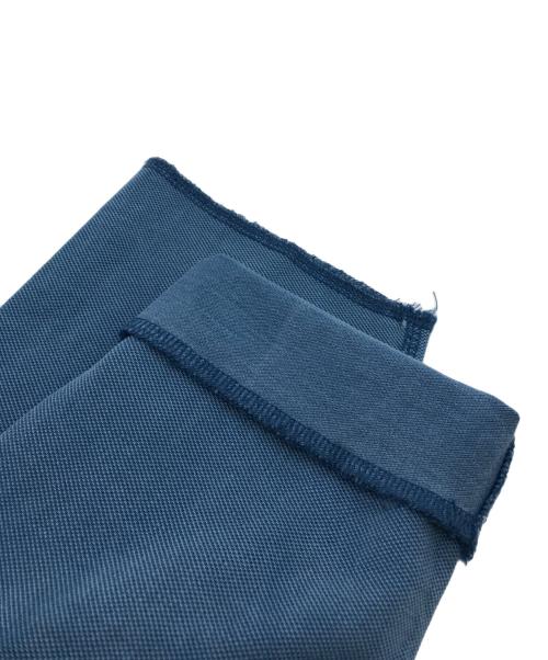 stussy（ステューシー）stussy (ステューシー) FOOTBALL CREW PIGMENT DYED COTTON ブルー サイズ:Sの古着・服飾アイテム