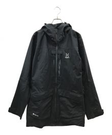 HAGLOFS（ホグロフス）の古着「エレイション GTX パーカ」｜ブラック