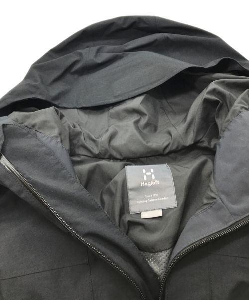 HAGLOFS（ホグロフス）HAGLOFS (ホグロフス) エレイション GTX パーカ ブラック サイズ:Sの古着・服飾アイテム