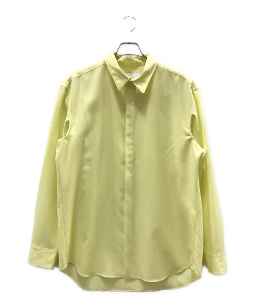 OVERCOAT（オーバーコート）OVERCOAT (オーバーコート) Dropped Shoulder Top with Shirt イエロー サイズ:2の古着・服飾アイテム