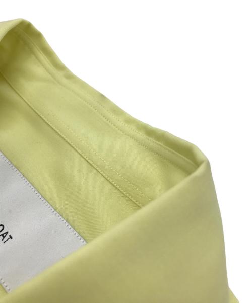 OVERCOAT（オーバーコート）OVERCOAT (オーバーコート) Dropped Shoulder Top with Shirt イエロー サイズ:2の古着・服飾アイテム