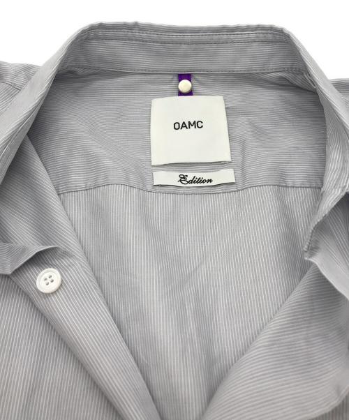 OAMC（オーエーエムシー）OAMC (オーエーエムシー) Edition (エディション) CREEK SHIRT グレー サイズ:XSの古着・服飾アイテム