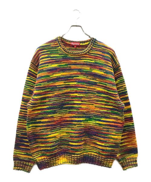 SUPREME（シュプリーム）Supreme (シュプリーム) STATIC SWEATER マルチカラー サイズ:Lの古着・服飾アイテム
