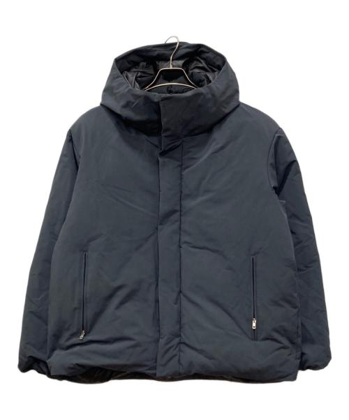 BEAUTY&YOUTH（ビューティーアンドユース）BEAUTY&YOUTH (ビューティーアンドユース) 小松マテーレ リラックス フード ダウンジャケット グレー サイズ:Lの古着・服飾アイテム