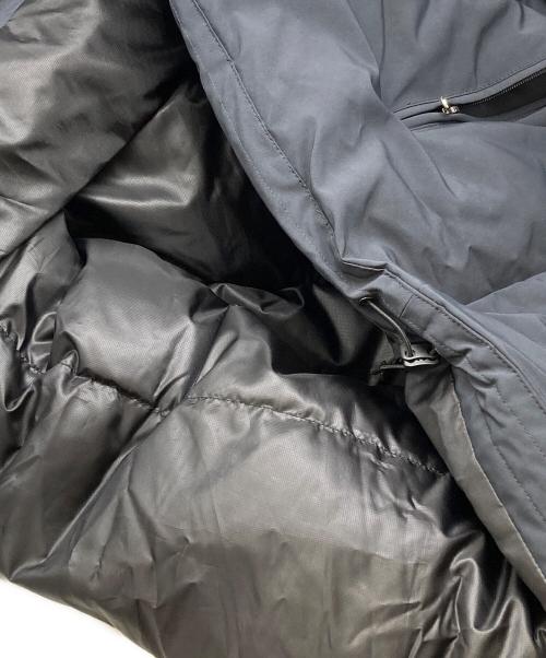 BEAUTY&YOUTH（ビューティーアンドユース）BEAUTY&YOUTH (ビューティーアンドユース) 小松マテーレ リラックス フード ダウンジャケット グレー サイズ:Lの古着・服飾アイテム