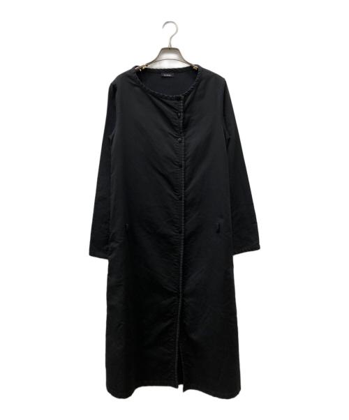 LIMI feu（リミフゥ）LIMI feu (リミフゥ) デザインノーカラーシャツワンピース ブラック サイズ:不明の古着・服飾アイテム