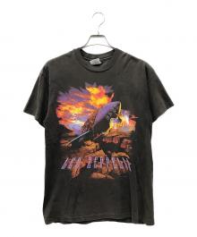 Hanes（ヘインズ）の古着「プリントTシャツ」｜ブラウン