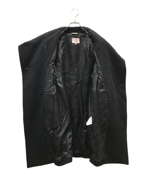 Vivienne Westwood RED LABEL（ヴィヴィアンウエストウッドレッドレーベル）Vivienne Westwood RED LABEL (ヴィヴィアンウエストウッドレッドレーベル) ダブルコート ブラック サイズ:Mの古着・服飾アイテム