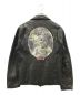 glamb (グラム) ANARCHY PAINT RIDERS JKT ブラック サイズ:L：28000円