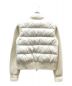 MONCLER (モンクレール) ダウンニットカーディガン アイボリー サイズ:S：71000円