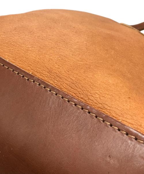 YUKETEN（ユケテン）YUKETEN (ユケテン) Leather Tote With Strap ブラウン サイズ:下記参照の古着・服飾アイテム