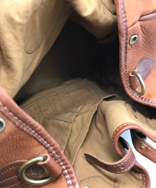 YUKETEN（ユケテン）YUKETEN (ユケテン) Leather Tote With Strap ブラウン サイズ:下記参照の古着・服飾アイテム