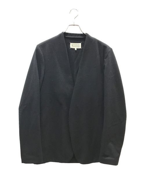 Maison Margiela 10（メゾンマルジェラ 10）Maison Margiela 10 (メゾンマルジェラ 10) ノーカラージャケット ブラック サイズ:46の古着・服飾アイテム