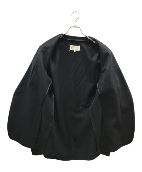Maison Margiela 10（メゾンマルジェラ 10）Maison Margiela 10 (メゾンマルジェラ 10) ノーカラージャケット ブラック サイズ:46の古着・服飾アイテム