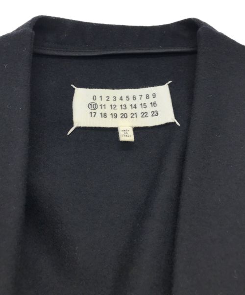 Maison Margiela 10（メゾンマルジェラ 10）Maison Margiela 10 (メゾンマルジェラ 10) ノーカラージャケット ブラック サイズ:46の古着・服飾アイテム
