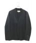 Maison Margiela 10（メゾンマルジェラ 10）の古着「ノーカラージャケット」｜ブラック