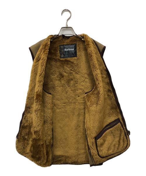 Barbour（バブアー）Barbour (バブアー) ファーライナーベスト ブラウン サイズ:特になしの古着・服飾アイテム