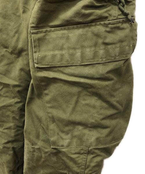 カナダ軍（カナダグン）カナダ軍 (カナダグン) コールドウェザー タンカース オーバーオール グリーン サイズ:Mの古着・服飾アイテム