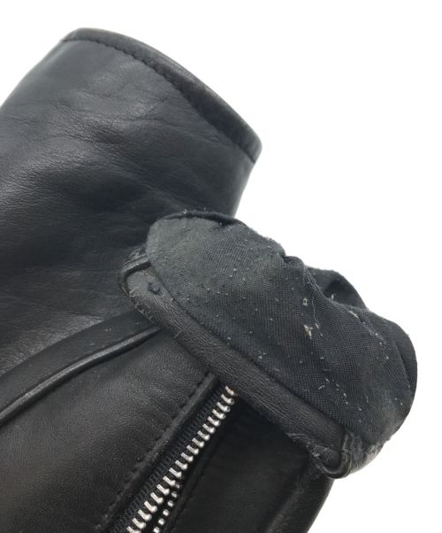 PERFECTO by Schott（パーフェクト バイ ショット）PERFECTO by Schott (パーフェクト バイ ショット) ダブルライダースジャケット ブラック サイズ:36の古着・服飾アイテム