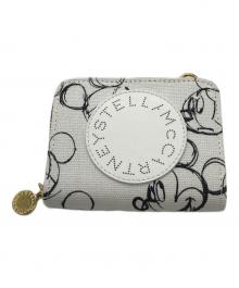 STELLA McCARTNEY×DISNEY（ステラマッカートニー×ディズニー）の古着「ショルダーラウンドファスナーミニ財布」｜ホワイト
