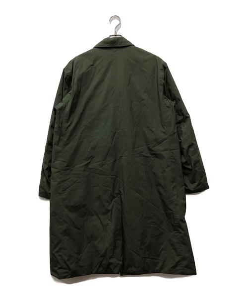 DESCENTE PAUSE（デサントポーズ）DESCENTE PAUSE (デサントポーズ) OVER CHESTER DOWN COAT カーキ サイズ:Lの古着・服飾アイテム