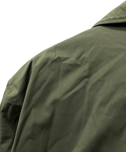 DESCENTE PAUSE（デサントポーズ）DESCENTE PAUSE (デサントポーズ) OVER CHESTER DOWN COAT カーキ サイズ:Lの古着・服飾アイテム